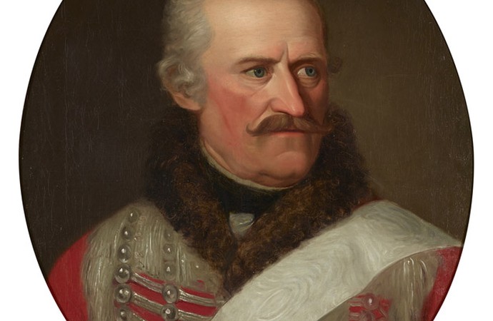 Husarengeneral Blücher als preußischer Gouverneur in Münster