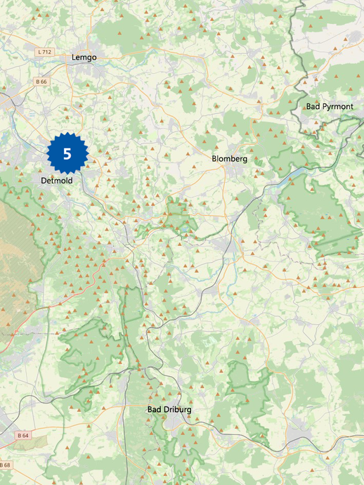 Routenkarte (vergrößerte Bildansicht wird geöffnet)