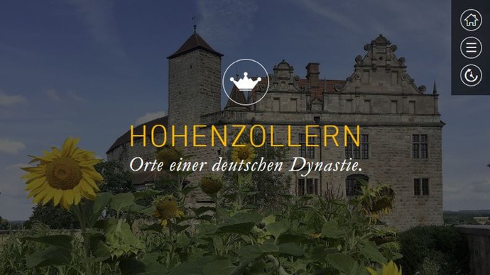 Die Cadolzburg ist seit dem 13. Jahrhundert eine der wichtigsten Residenzen der Hohenzollern.